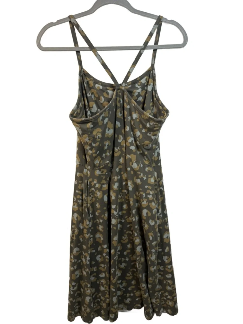 Pact Fit & Flare midi Sundress in leopard print - Picture 2 of 6